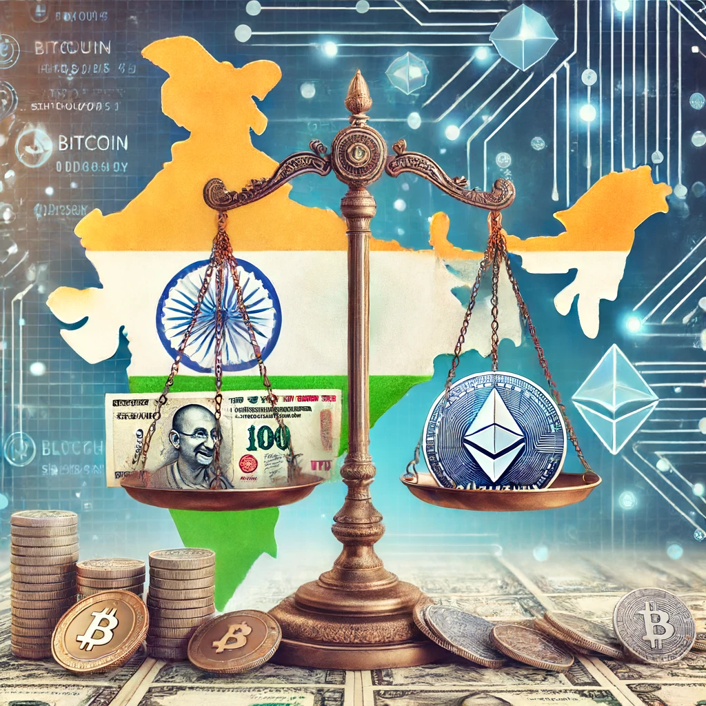 De legaliteit van cryptocurrency in India