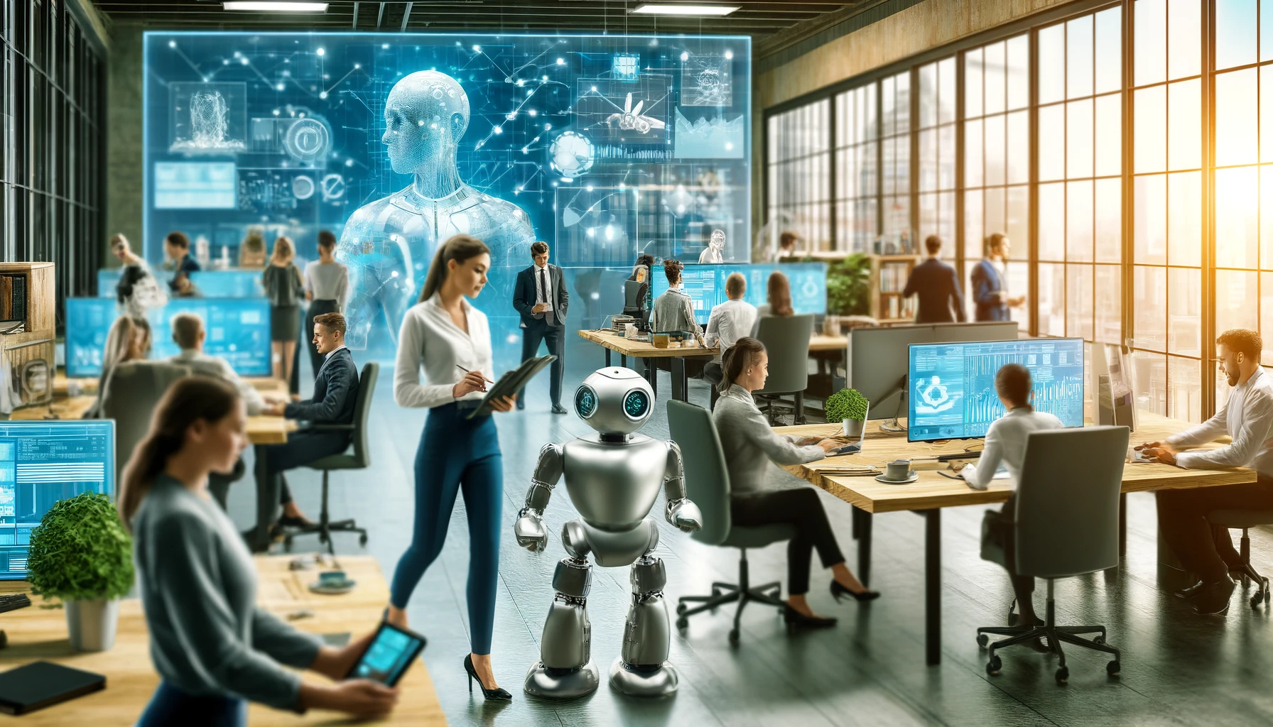 O futuro da integração da IA no local de trabalho: Propriedade intelectual e proteção de dados